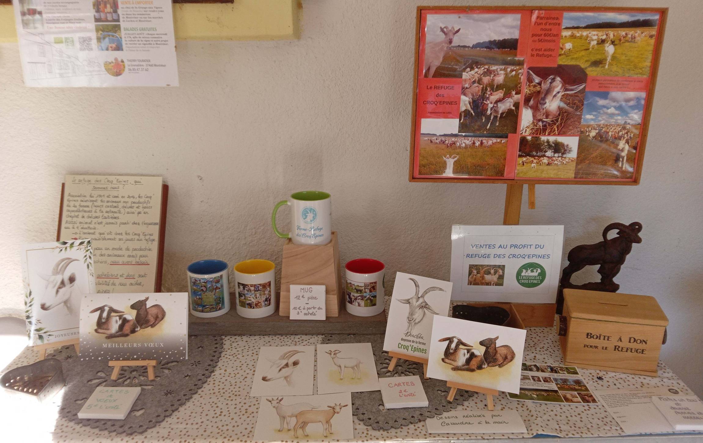 Mugs et cartes refuge Mugs et cartes refuge